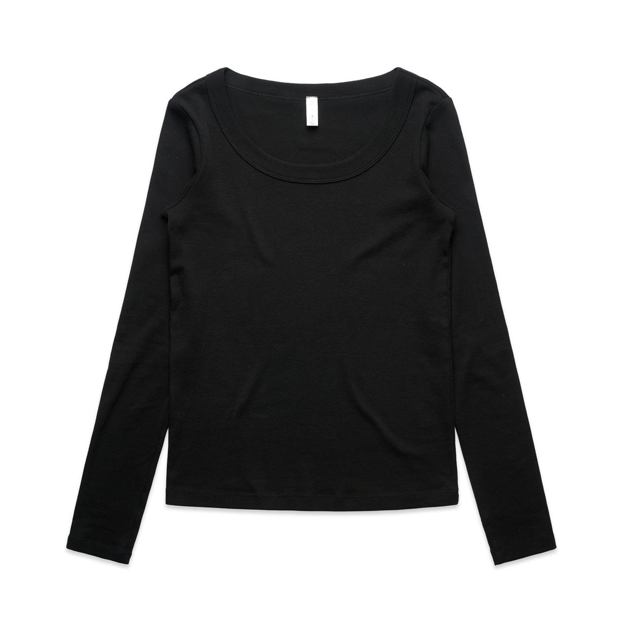 Wo's Organic Rib L/S Tee | 4075