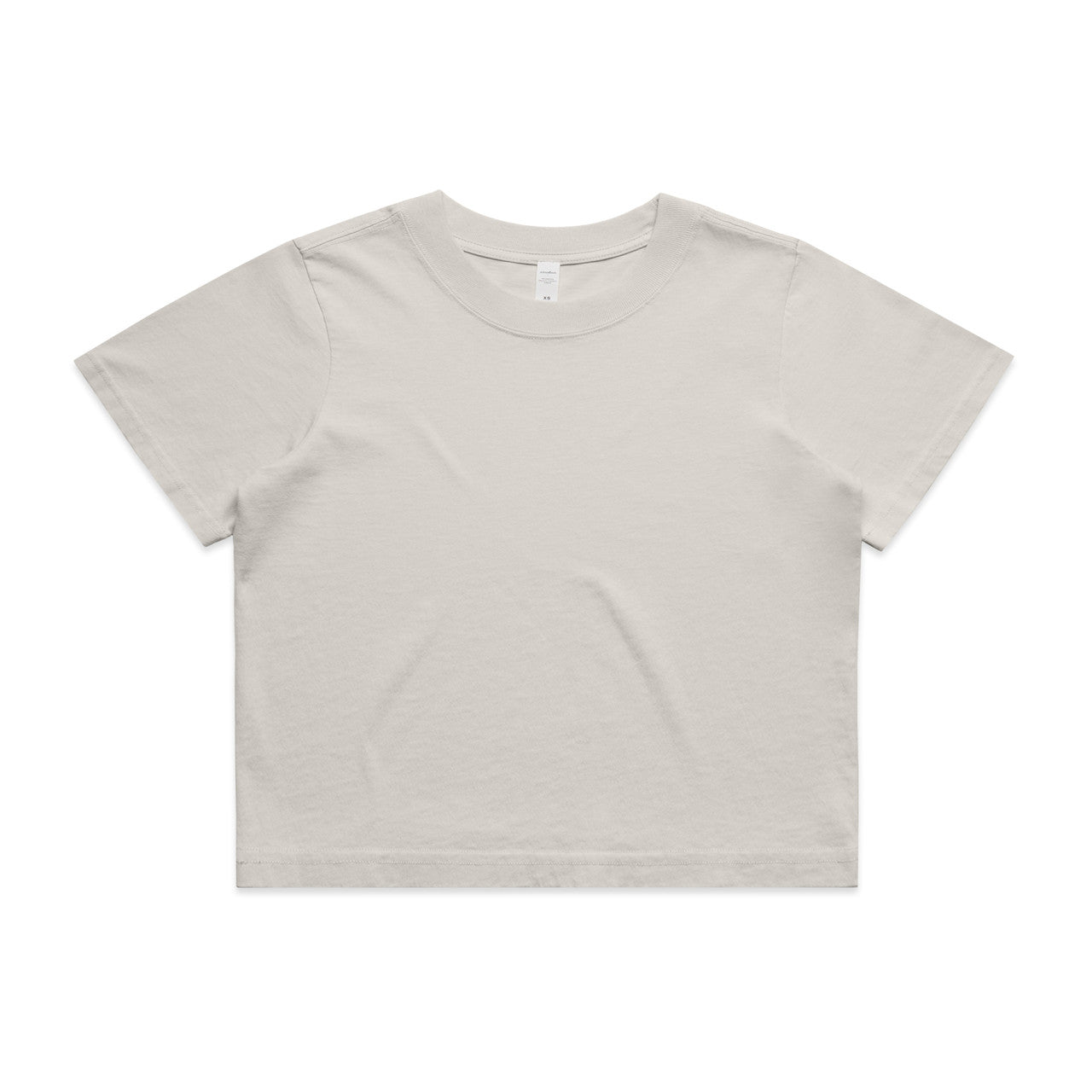 Wo's Heavy Faded Crop Tee | 4089