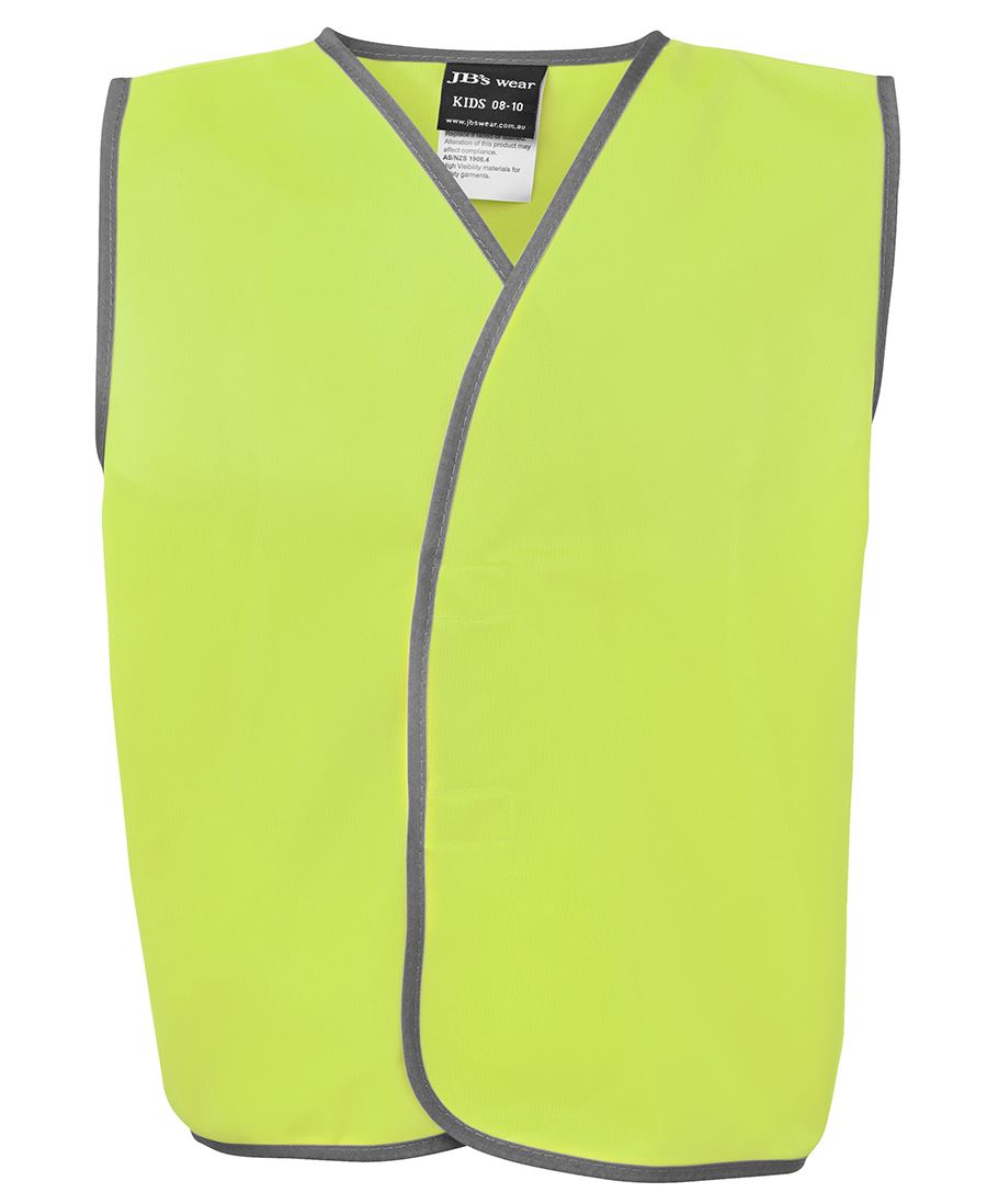 JB's HV KIDS SAFETY VEST LIME - 04-06