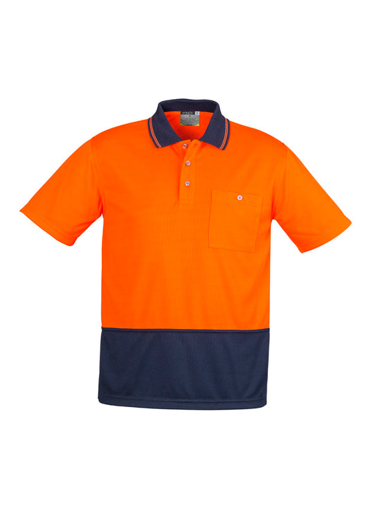 Unisex Hi Vis Basic Short Sleeve Polo