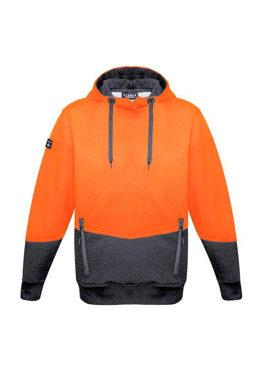 Unisex Hi Vis Textured Jacquard Hoodie