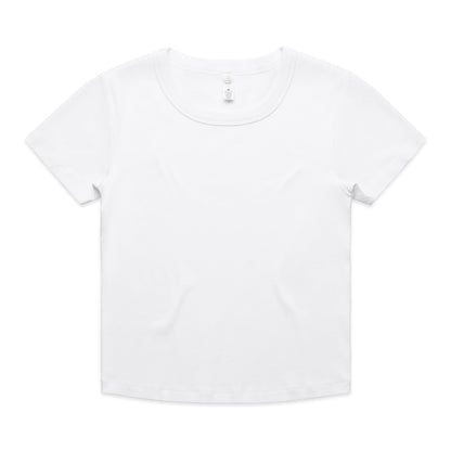 Wo's Organic Rib Baby Tee | 4074