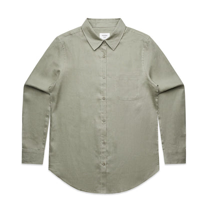 Wo's Linen Shirt | 4418