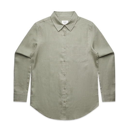 Wo's Linen Shirt | 4418