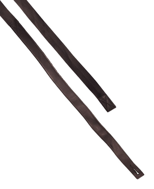 JB's CHANGEABLE PU CROSS BACK APRON STRAP CHOCOLATE