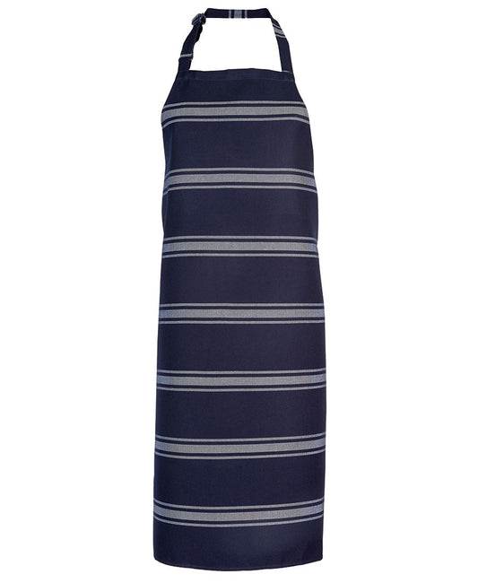 JB's BUTCHER'S APRON BIB 86x98 NAVY/WHITE