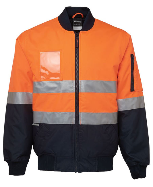 JB's HV (D+N) FLYING JACKET ORANGE/NAVY-2XS