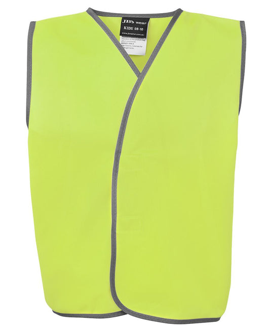 JB's HV KIDS SAFETY VEST LIME - 04-06