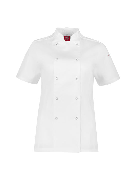Womens Zest Short Sleeve Jacket - White