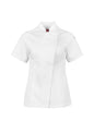 Womens Alfresco Short Sleeve Chef Jacket - White