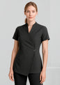 Womens Spa Tunic - Black