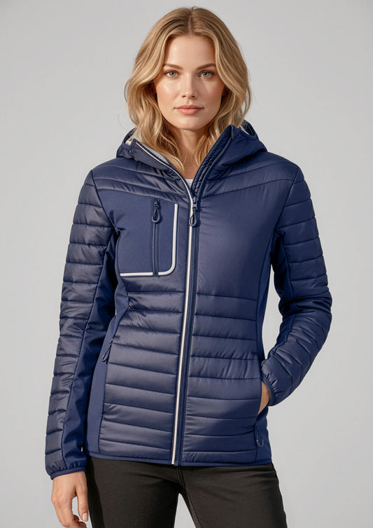 Unisex Patrol Jacket - Navy/Silver
