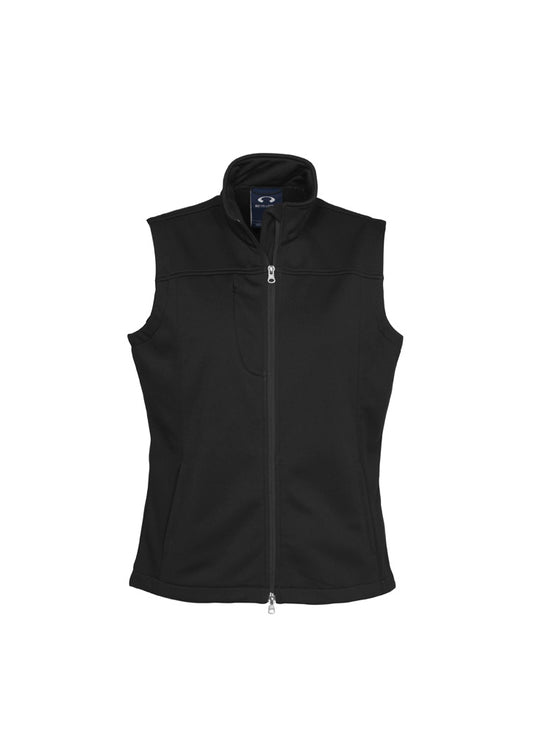 Womens Softshell Vest - Black