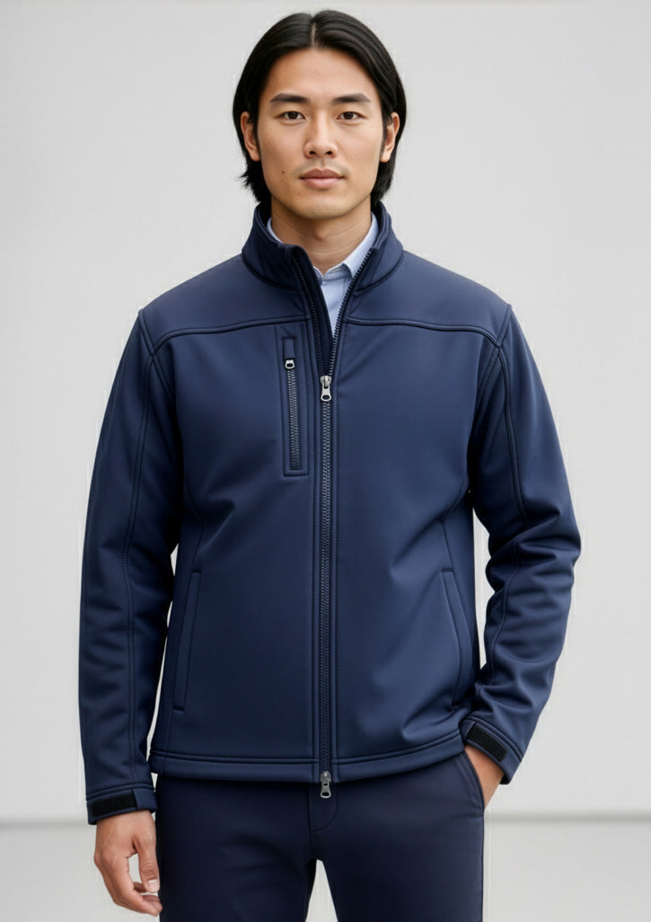 Mens Softshell Jacket - Navy