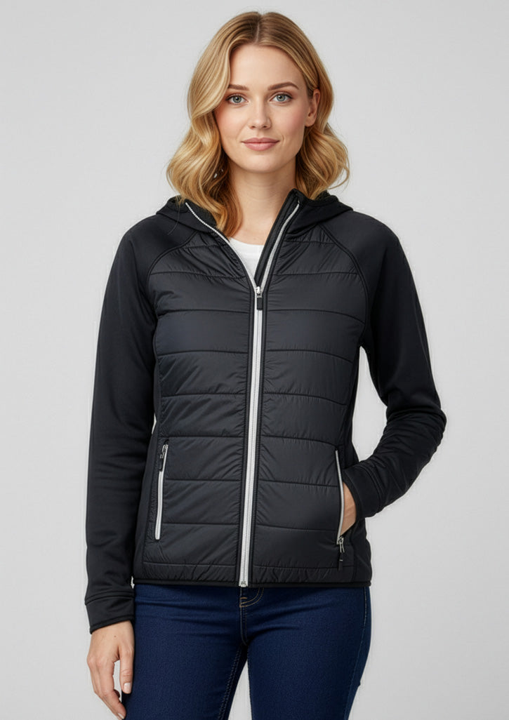 Womens Stealth Jacket - Black/Silver