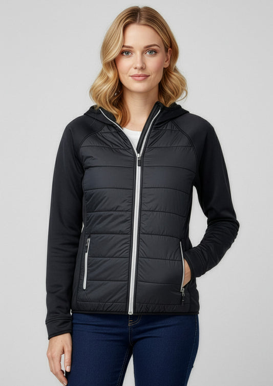 Womens Stealth Jacket - Black/Silver