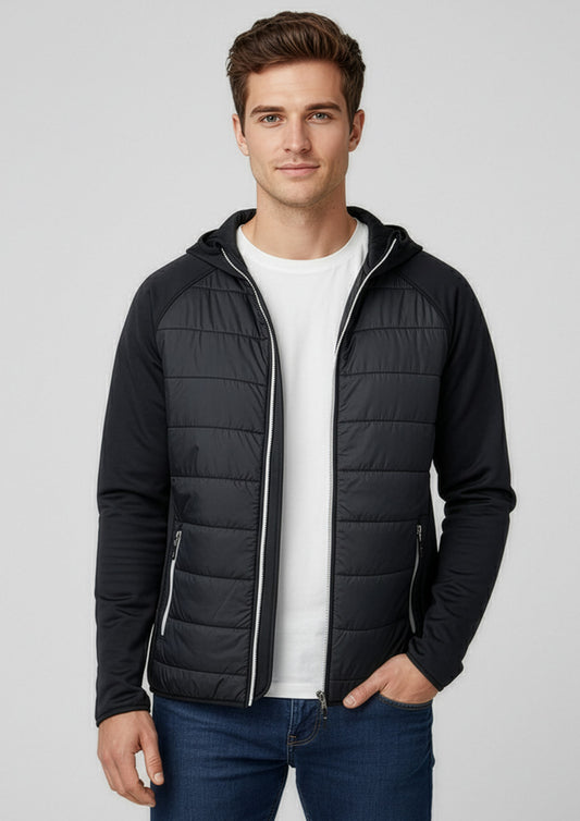 Mens Stealth Jacket - Black/Silver