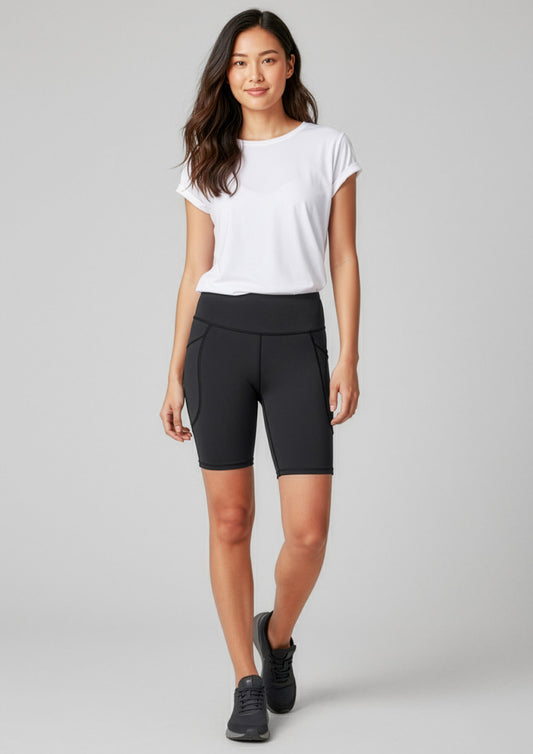 Womens Luna Bike Short - Black