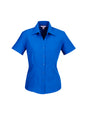 Womens Oasis Short Sleeve Shirt - Electric Blue
