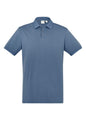 Mens City Short Sleeve Polo - Grey Smoke