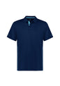 Mens Balance Short Sleeve Polo - Navy/Sky
