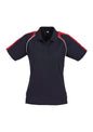 Womens Triton Short Sleeve Polo - Navy/Red/White