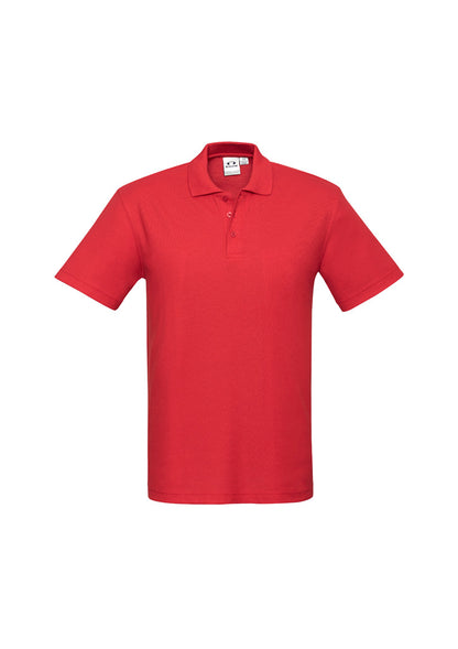 Mens Crew Short Sleeve Polo