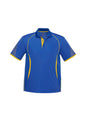 Kids Razor Short Sleeve Polo - Royal/Gold