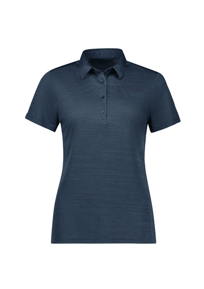 Womens Orbit Short Sleeve Polo - Navy