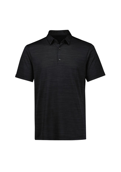 Mens Orbit Short Sleeve Polo - Black