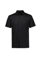 Mens Orbit Short Sleeve Polo - Black