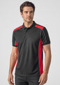 Unisex Grid Short Sleeve Polo