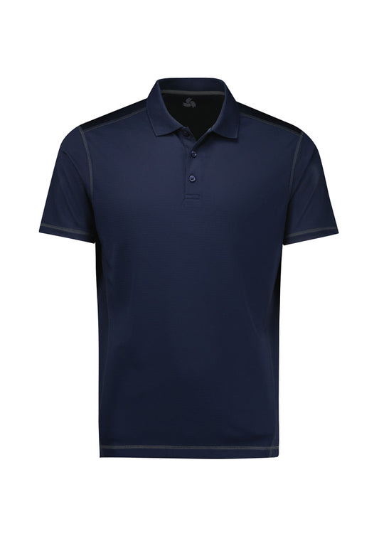 Mens Dart Short Sleeve Polo - Navy/Navy
