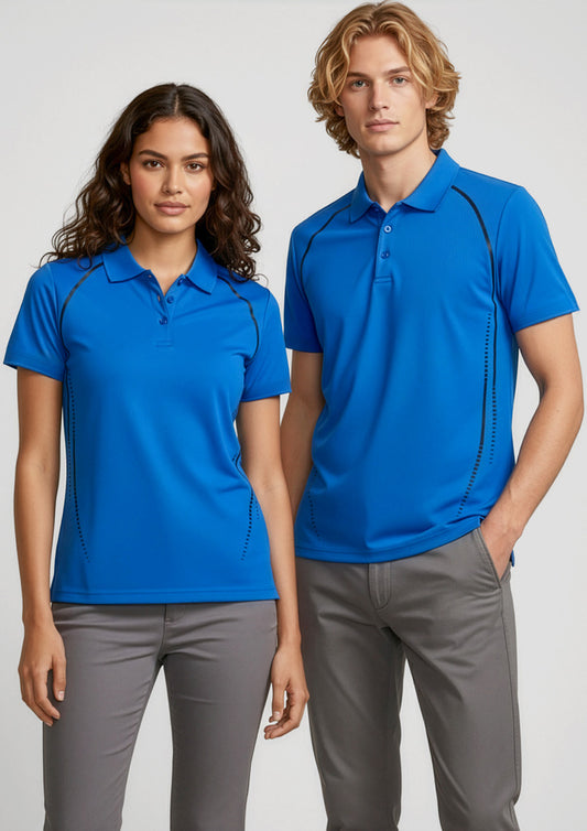 Mens Cyber Short Sleeve Polo