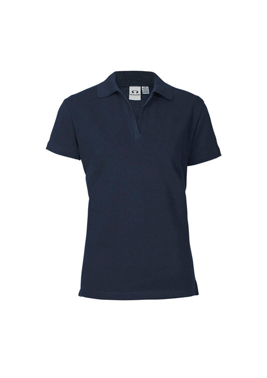 Womens Oceana Short Sleeve Polo - Navy