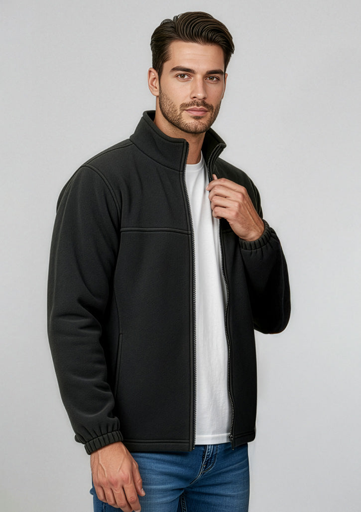 Mens Plain Jacket - Black