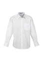 Mens Base Long Sleeve Shirt - White