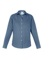 Womens Memphis Long Sleeve Shirt - Grey Smoke