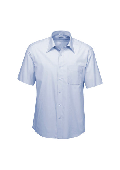 Mens Ambassador Short Sleeve Shirt - Blue