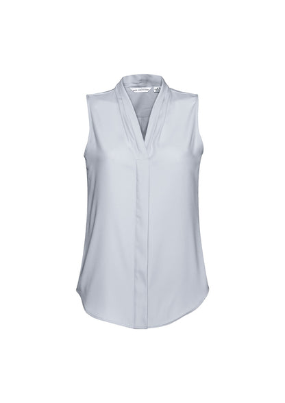 Womens Madison Sleeveless Top - Silver Mist