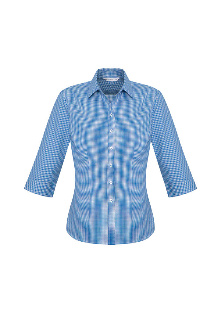 Womens Ellison 3/4 Sleeve Shirt - French Blue