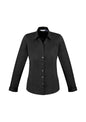 Womens Monaco Long Sleeve Shirt - Black