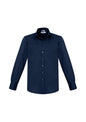 Mens Monaco Long Sleeve Shirt - Ink