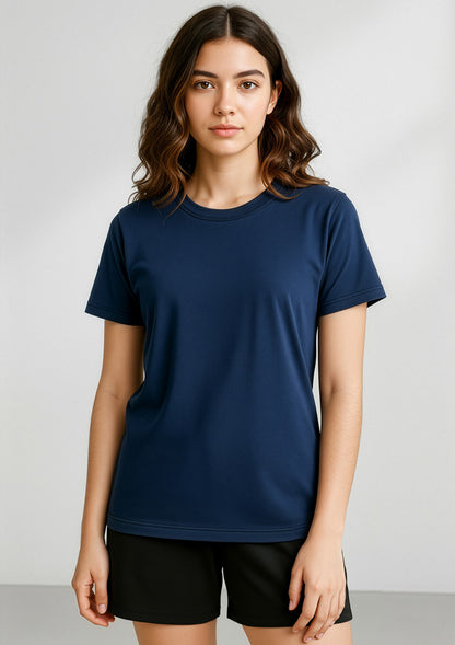 Kids Action Short Sleeve Tee - Navy