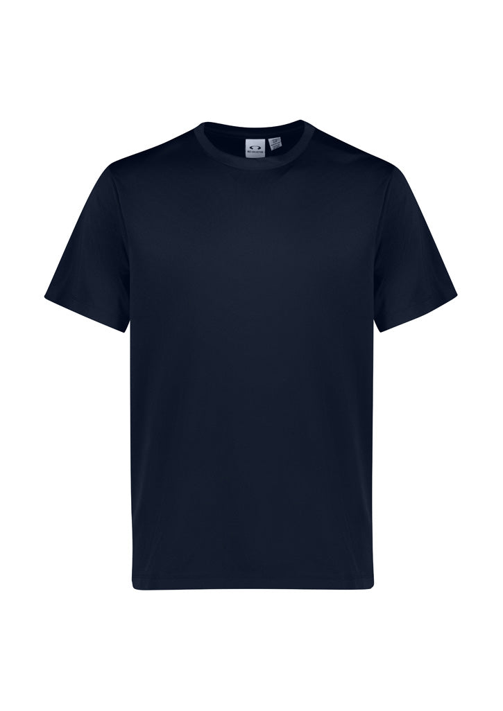 Mens Action Short Sleeve Tee - Navy