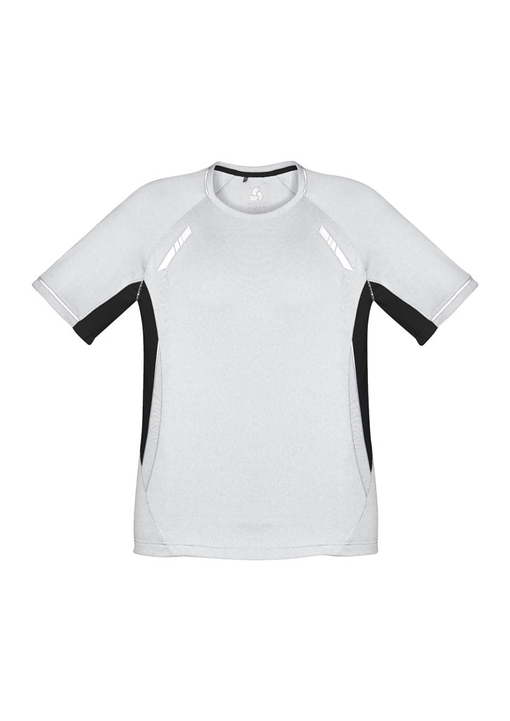 Kids Renegade Short Sleeve Tee - White/Black/Silver