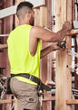 Mens Hi Vis Sleeveless Tee