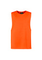 Mens Hi Vis Sleeveless Tee - Orange