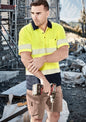 Unisex Hi Vis Segmented Tape Short Sleeve Polo
