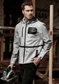 Unisex Streetworx Reflective Waterproof Jacket - Reflective Silver